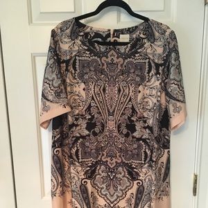 ✔️ Chico’s Medallion print sheath dress